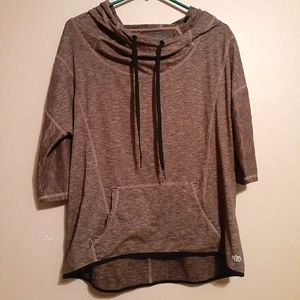Maurices In Motion Cowl Neck Lightweight Hoodie